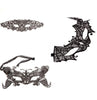 Black Bat Butterfly Flower Lace Masks