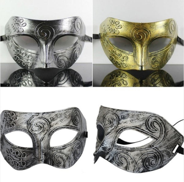 Gladiator Face Costume Halloween Party Mask