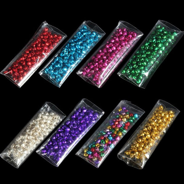 Colorful Iron Loose Beads Small Jingle Bells