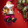 35cm Christmas Sitting Santa Claus Doll