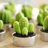 Artificial Cactus Plants Candle Decoration