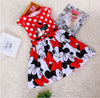 Cartoon Mouse Pattern Dots Dress