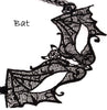 Black Bat Butterfly Flower Lace Masks