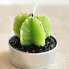 Artificial Cactus Plants Candle Decoration